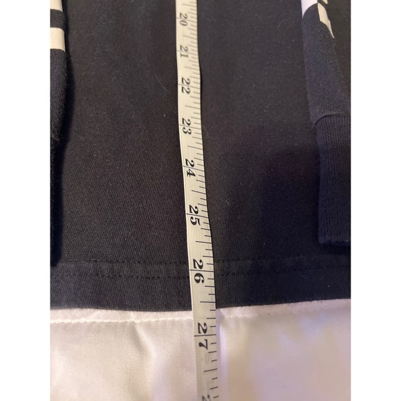 Vans Small Long Sleeve T-Shirt Black Yellow‎ Checkered Mens Classic Fit - Picture 8 of 10